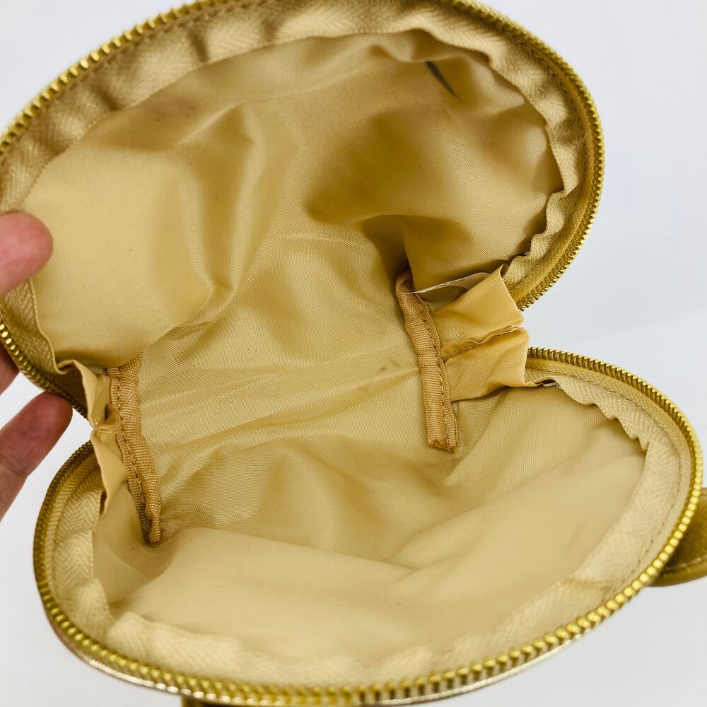 Too Faced Gold Rabbit Makeup Case Pouch - Picture 3 of 3